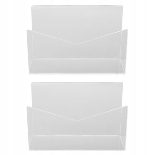 Boîte aux lettres en acrylique transparente pour comptoir