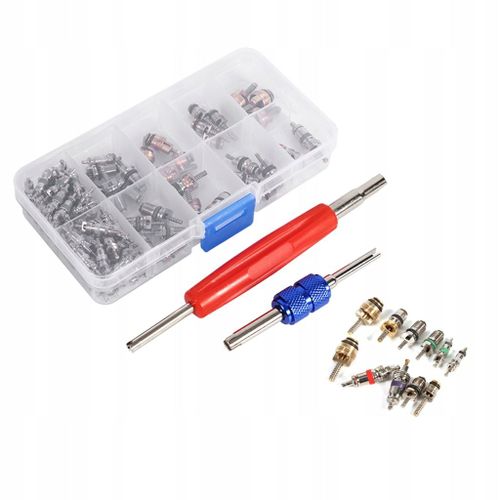ASSORTIMENT DE 102 PIÈCES POUR CLIMATISEUR R134A/R12