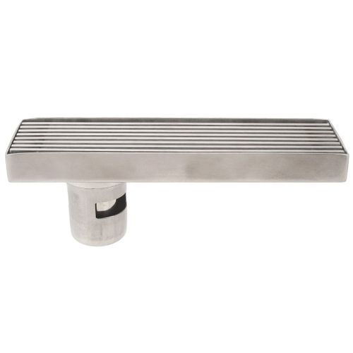 Drain linéaire avec grille Longueur 20 cm Largeur 5,5 cm Drain rectangulaire