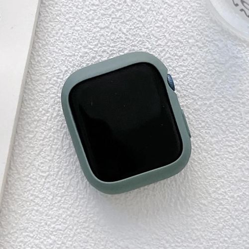 Boîtier De Montre Tpu Candy Color Pour Apple Watch Series 8/7 45mm-Vert Vert