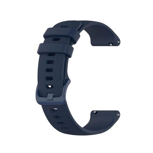 Garmin Vivomove Style Petit Bracelet De Montre En Silicone-Bleu Lattice Design Bleu