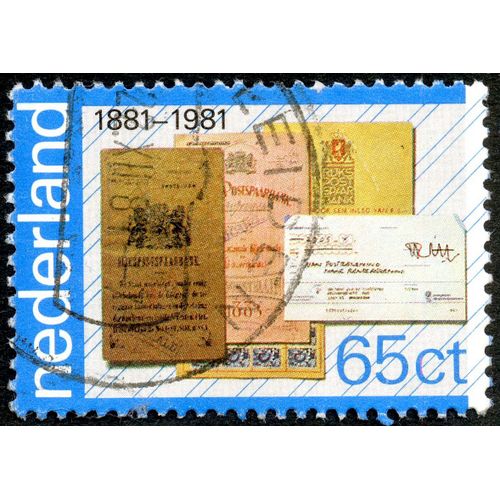 Timbre Oblitéré Nederland, 1881 - 1981, 65 Ct