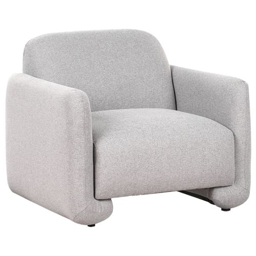 Fauteuil Saland Tissu Gris
