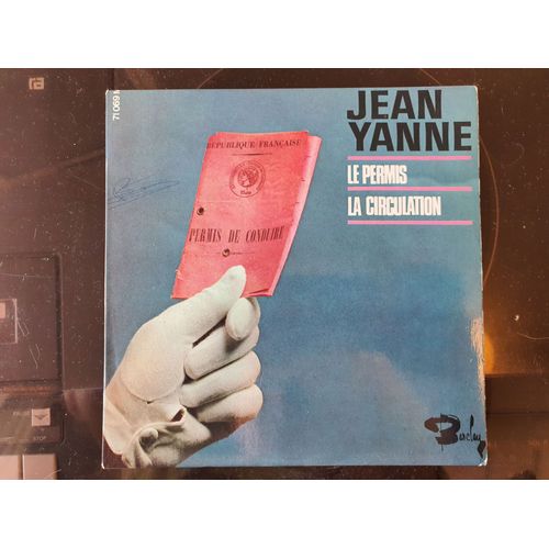 Vinyle - Jean Yann - Le Permis