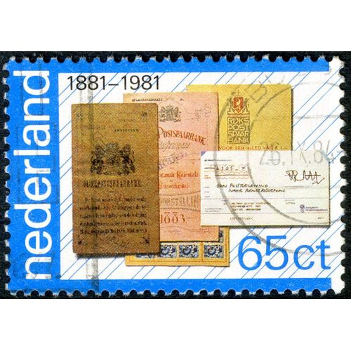 Timbre Oblitéré Nederland, 1881 - 1981, 65 Ct