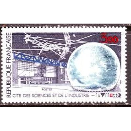 La Vilette Cité Des Sciences Et De L'industrie Année 1986 N° 2409 Yvert Et Tellier Luxe