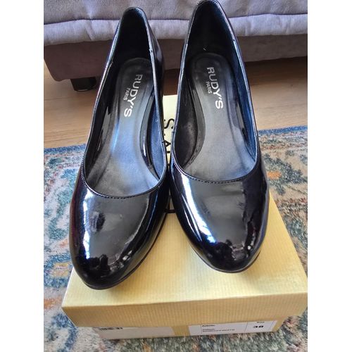 Escarpins Noirs Vernis Rudy's T38