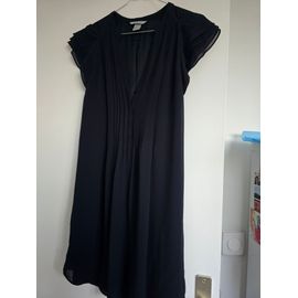 Robe Bleu Mi Longue H&m T36