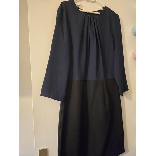 Robe Etam Bicolore Bleu Noir T38