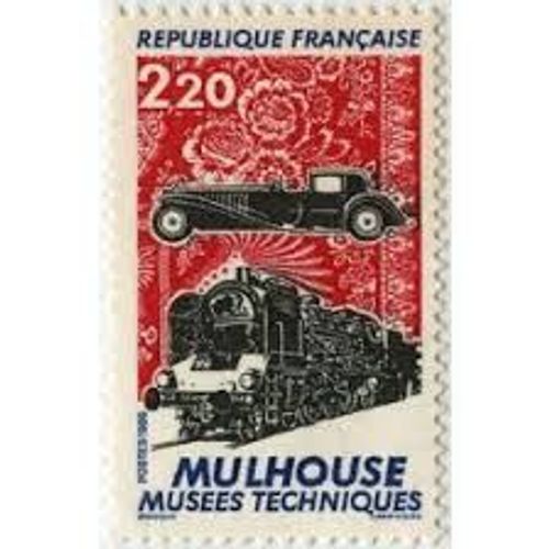 Les Musées Techniques De Mulhouse Année 1986 N° 2450 Yvert Et Tellier Luxe