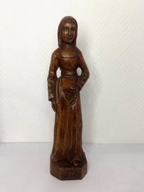 Sculpture en bois sainte Rolande