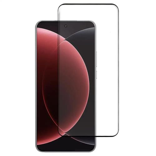Verre Trempe Pour Xiaomi 15 Ultra 5g - [Lot De 2] Film De Protection Incurve Integral - Noir