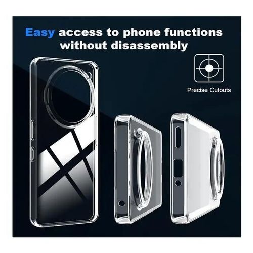 Coque Pour Nothing Phone (3a) Pro - Housse Etui Silicone Gel Fine + Film Ecran - Transparent Tpu
