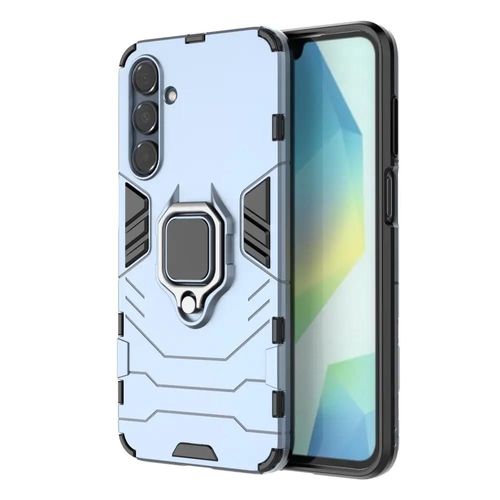 Coque Pour Samsung Galaxy A16 5g - Housse Etui Rigide Anti Choc + Film Ecran - Bleu Fonce