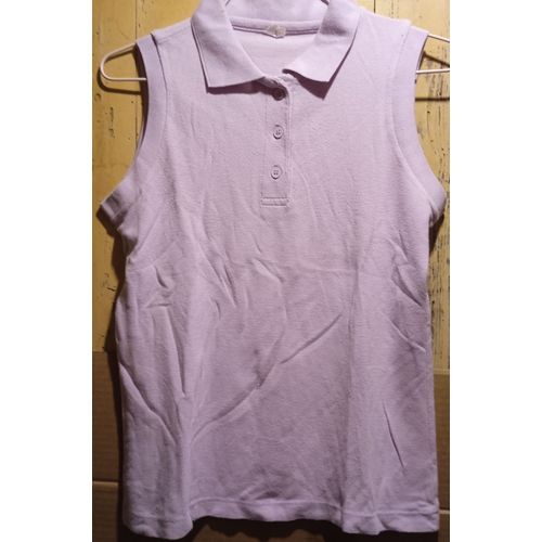 Vintage - Polo Femme - Sans Manche - Taille 34/36