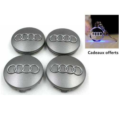 Lot De 4 Centre De Roue Cache Moyeu Pour Audi 60mm-4b0 601 170