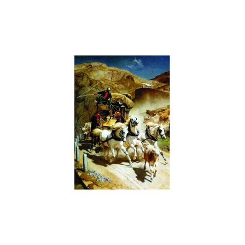 Puzzle Gold Puzzle - John Rudolf Koller : La Poste Du Saint-Gothard, 2000 Pièces