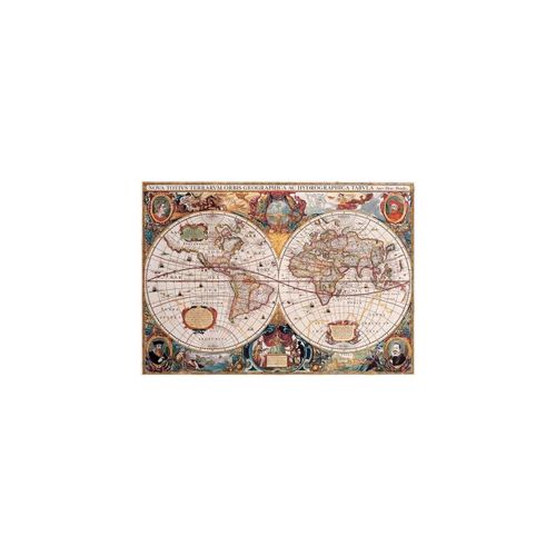 Puzzle Gold Puzzle - Carte Du Vieux Monde, 1000 Pièces