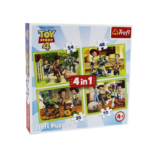 Puzzle Trefl - Toy Story 4, 35/48/54/70 Pièces