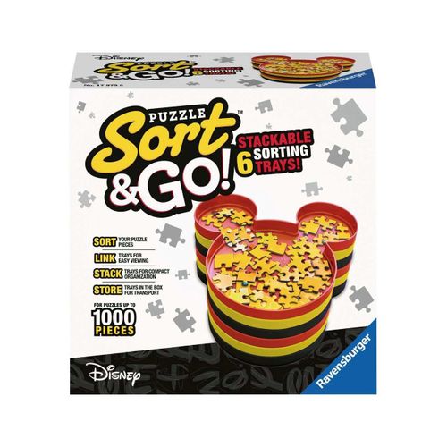 Plateaux De Tri Puzzle Ravensburger - Mickey Sort & Go