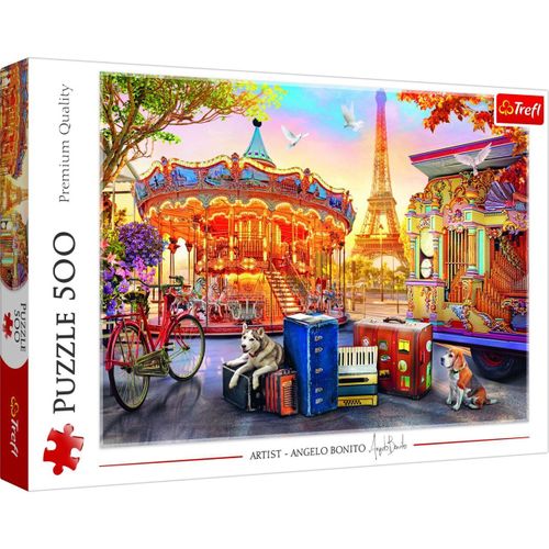 Puzzle 500 Pièces Trefl - Vacances À Paris