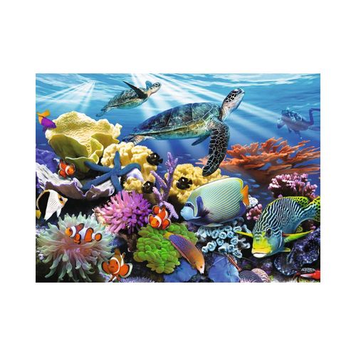 Ravensburger Puzzle - Tortues Océaniques, 200 Pièces