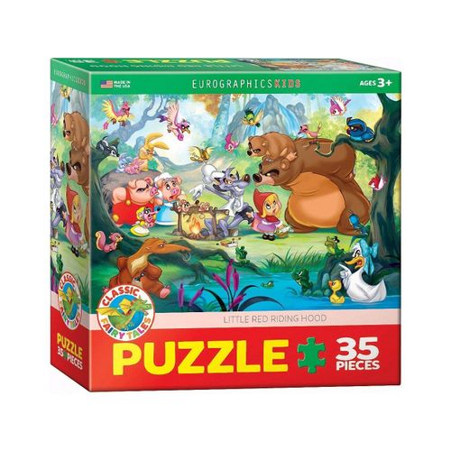 Puzzle Eurographics - Le Petit Chaperon Rouge, 35 Pièces
