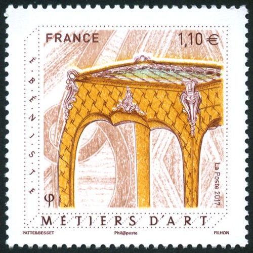 France 2017, Très Beau Timbre Neuf** Luxe Yvert 5197, Métiers D'art, Ébéniste.