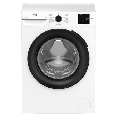 Machine à laver hublot Beko b100 BM1WFU3623B - largeur : 60 cm - profondeur : 44.6 cm - hauteur : 84.5 cm - 39 litres - 6 kg - 1200 tours/min - blanc