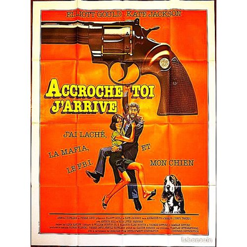 *** Accroche Toi J' Arrive ( Dirty Tricks ) De Alvin Rakoff - 1981 - Elliott Gould - Kate Jackson - Affiche Cinéma Originale - 120 X 160 - Très Bon Etat ***