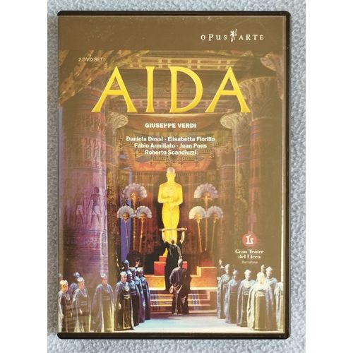 Opéra Aidé De Giuseppe Verdi 2 Dvd Daniela Dessi José Antonio Gutierrez Opus Arte