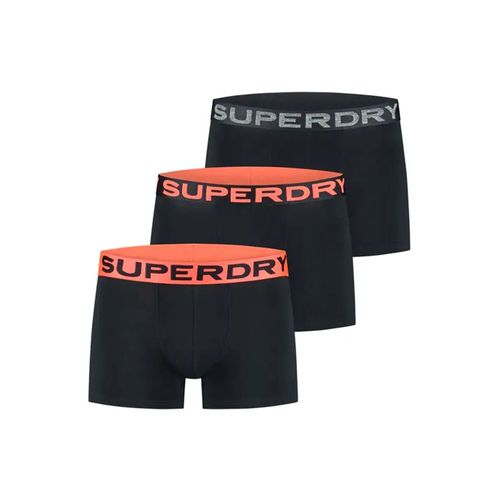 Boxer Superdry Pack X3 Urban Homme Noir