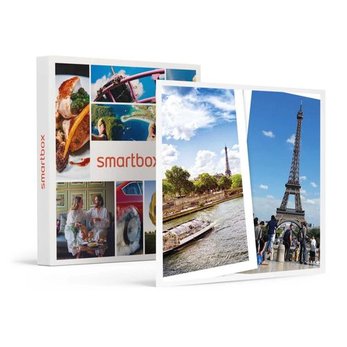 Croisière D'1h Sur La Seine Et Visite Guidée De La Tour Eiffel D'1h30 À Paris En Duo - Smartbox - Coffret Cadeau Multi-Thèmes