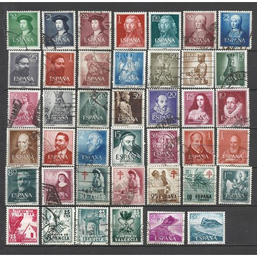 Espagne Timbres Anciens A