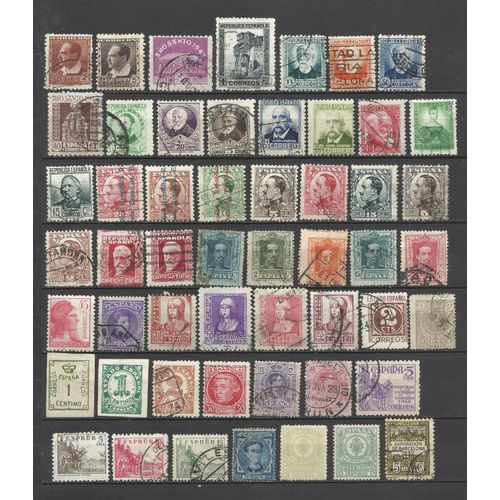 Espagne Timbres Anciens B