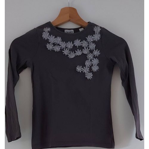T-Shirt Gris 8 Ans Okaïdi