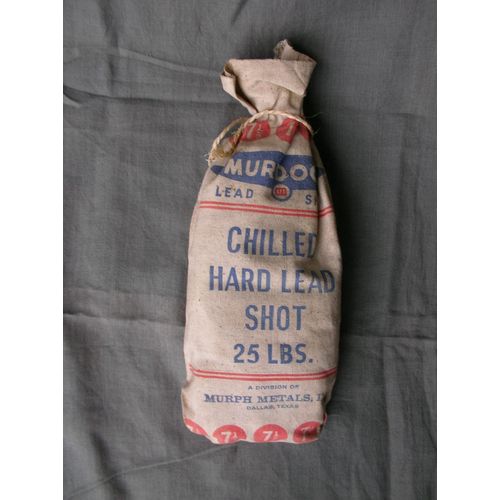 Ww2 Us Sac Vide A Plomb Améericain " Murdock " 25 Lbs Us Army 7 1/2 ( 39-45 ) Rare