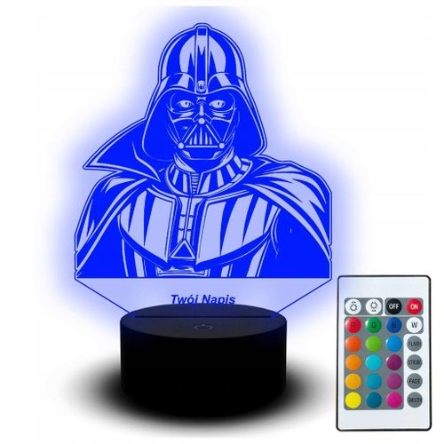 Veilleuse Led Statue Star Wars Dark Vador Nom Du Pilote Star Wars