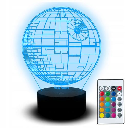 Veilleuse Led Statue De Bureau Bébé Yoda Film Star Wars Illuminée