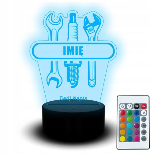 Lampe Led Pour Mécanicien, Pour Atelier, Statue, Outils, Bougies, Figurine