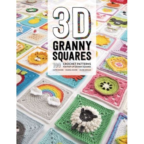3d Granny Squares    Format Broch 