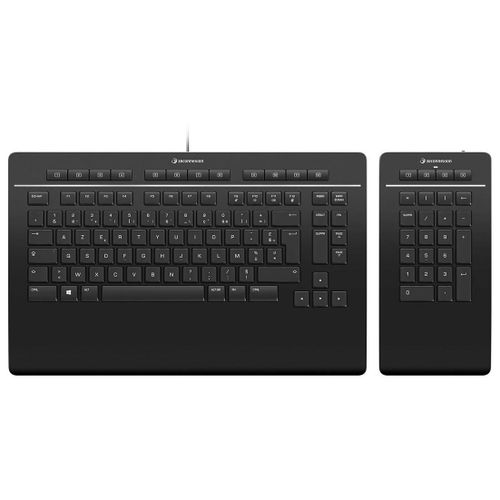 3Dconnexion Keyboard Pro with Numpad - Ensemble de clavier et pav numrique