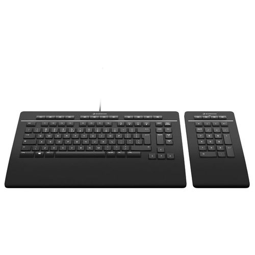 3Dconnexion Keyboard Pro with Numpad - Ensemble de clavier et pav numrique