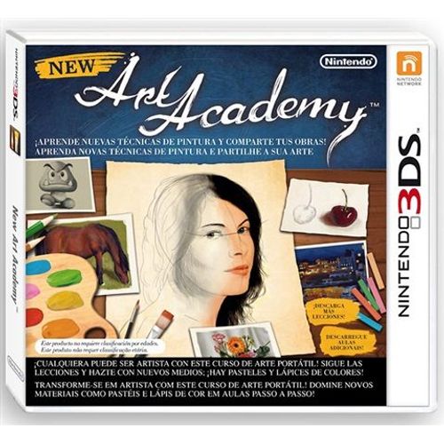 3ds Pal+Australia It/Esp/Eng/Fr/De New Art Academy