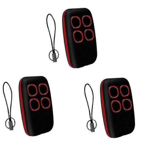 3pcs 250-913MHz Garage Tlcommande Duplicateur Multifrquence Copie Tlcommande Ouvre-porte Universel Rouge