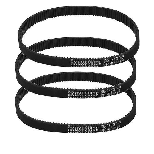 Gnrique : 3pcs 3m-384-12 Drive Belt For Electric Bike E-Bike Scooter Motorcycle