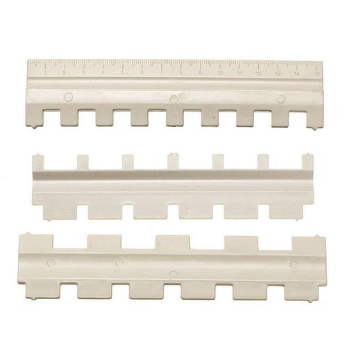 3pcs Aiguille Poussoir 1/1, 2/1 1/2, 1/3 3/1 Mayitr Pour Frre Kh260 9mm Plaque Poussoir Jauge Machine  Tricoter Outils Accessoires