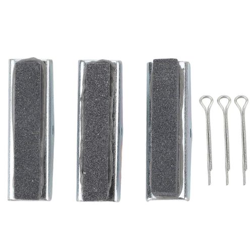 3pcs Cylindre De Moteur Hone Stone Heavy Duty Construction Robuste 3 Mchoire Cylindre Pierres De Rodage Outil 11/8 Pouce
