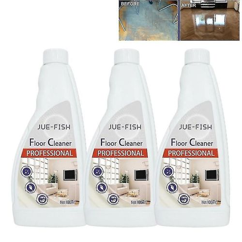 3pcs Nettoyant De Sol Pour Tous Les Robots Aspirateur Et Vadrouille, Solution Liquide De Nettoyage Des Sols Compatible Roborock & Omo Joint