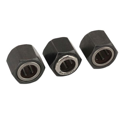 3pcs RC 12 mm crou Hexagonal One Way Roulement R025 Compatible pour VX 16 18 SH 21 Moteurs Pices pour HSP RedCat 1/10 RC Voiture